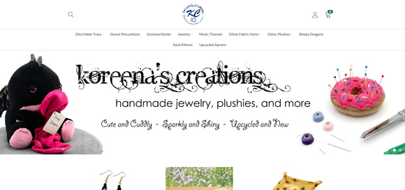 Screenshot of Goimagine shop